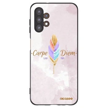 Picasee silikonski črni ovitek za Samsung Galaxy A13 4G A135 - Carpe Diem