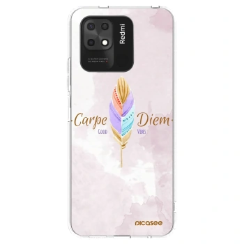 Picasee silikonski prozorni ovitek za Xiaomi Redmi 10C - Carpe Diem