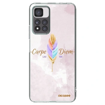Picasee silikonski prozorni ovitek za Xiaomi Redmi Note 11 Pro+ 5G - Carpe Diem