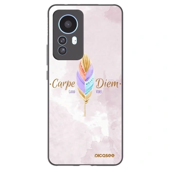 Picasee silikonski črni ovitek za Xiaomi 12T Pro - Carpe Diem