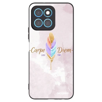 Picasee silikonski črni ovitek za Honor X6 - Carpe Diem