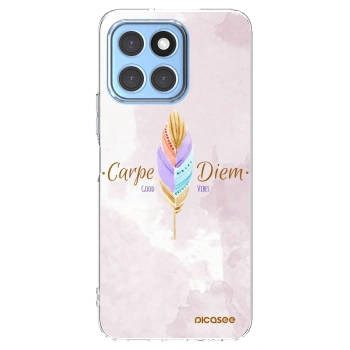Picasee silikonski prozorni ovitek za Honor X6 - Carpe Diem