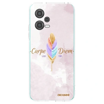 Picasee silikonski prozorni ovitek za Xiaomi Poco X5 - Carpe Diem