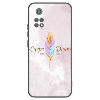 Picasee silikonski črni ovitek za Xiaomi Redmi Note 11S 5G - Carpe Diem