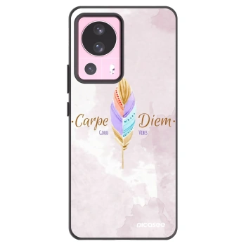 Picasee silikonski črni ovitek za Xiaomi 13 Lite - Carpe Diem