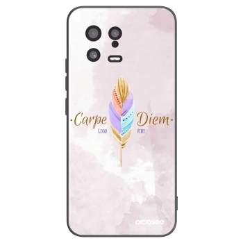 Picasee silikonski črni ovitek za Xiaomi 13 - Carpe Diem