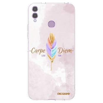 Picasee silikonski prozorni ovitek za Honor 8X - Carpe Diem