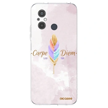 Picasee silikonski prozorni ovitek za Xiaomi Redmi 12C - Carpe Diem