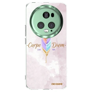 Picasee silikonski prozorni ovitek za Honor Magic5 Pro - Carpe Diem