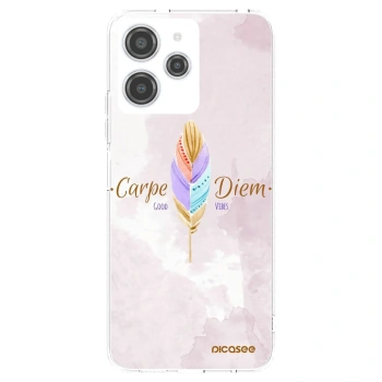 Picasee silikonski prozorni ovitek za Xiaomi Redmi 12 4G - Carpe Diem