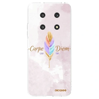 Picasee silikonski prozorni ovitek za Honor Magic4 Lite 5G - Carpe Diem