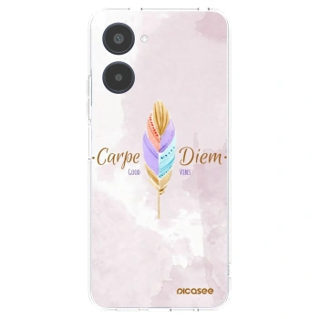 Picasee silikonski prozorni ovitek za Realme 10 4G - Carpe Diem