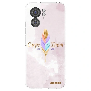 Picasee silikonski prozorni ovitek za Motorola Edge 40 - Carpe Diem