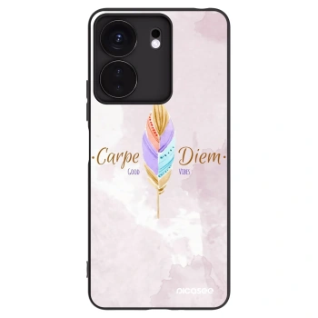 Picasee silikonski črni ovitek za Xiaomi Redmi 13C 4G - Carpe Diem