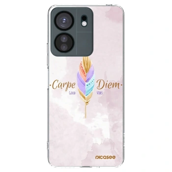 Picasee silikonski prozorni ovitek za Xiaomi Redmi 13C 4G - Carpe Diem