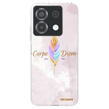 Picasee silikonski prozorni ovitek za Xiaomi Poco X6 - Carpe Diem