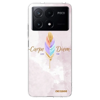 Picasee silikonski prozorni ovitek za Xiaomi Poco X6 Pro - Carpe Diem