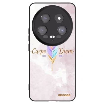 Picasee silikonski črni ovitek za Xiaomi 14 Ultra - Carpe Diem