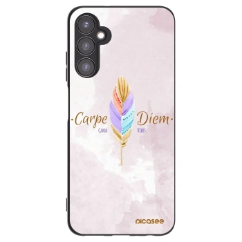 Picasee silikonski črni ovitek za Samsung Galaxy A05s A057G - Carpe Diem