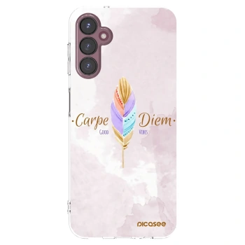 Picasee silikonski prozorni ovitek za Samsung Galaxy A05s A057G - Carpe Diem