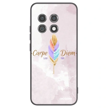 Picasee silikonski črni ovitek za OnePlus 11 5G - Carpe Diem