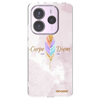 Picasee silikonski prozorni ovitek za Xiaomi Redmi Note 14 5G - Carpe Diem