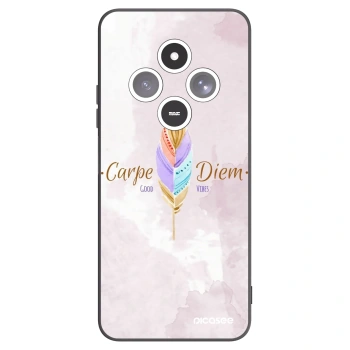 Picasee silikonski črni ovitek za Xiaomi Redmi 14C - Carpe Diem