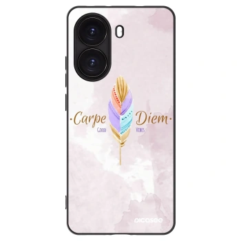 Picasee silikonski črni ovitek za Xiaomi Poco X7 Pro 5G - Carpe Diem