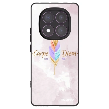 Picasee silikonski črni ovitek za Xiaomi Redmi Note 14 Pro 4G - Carpe Diem