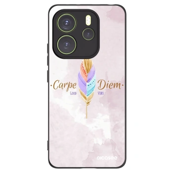 Picasee silikonski črni ovitek za Xiaomi Redmi Note 14 4G - Carpe Diem