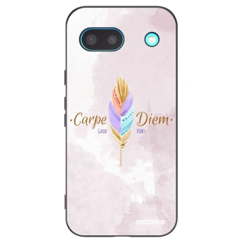 Picasee silikonski črni ovitek za Google Pixel 8 - Carpe Diem