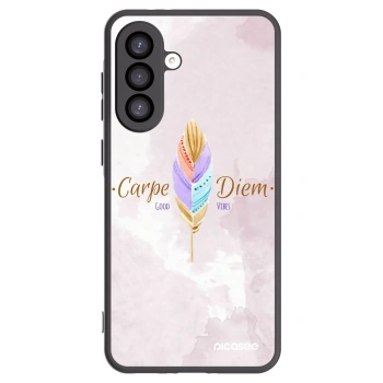 Picasee silikonski črni ovitek za Samsung Galaxy A26 5G A266B - Carpe Diem