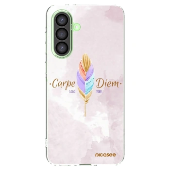 Picasee silikonski prozorni ovitek za Samsung Galaxy A26 5G A266B - Carpe Diem