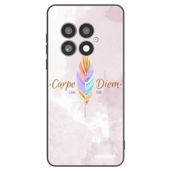 Picasee silikonski črni ovitek za OnePlus 13 5G - Carpe Diem