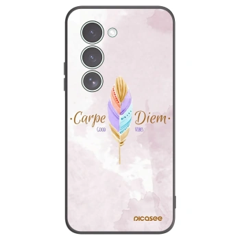 Picasee silikonski črni ovitek za Xiaomi Redmi 15 5G - Carpe Diem