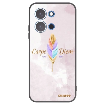 Picasee silikonski črni ovitek za Xiaomi Redmi 15C 4G - Carpe Diem