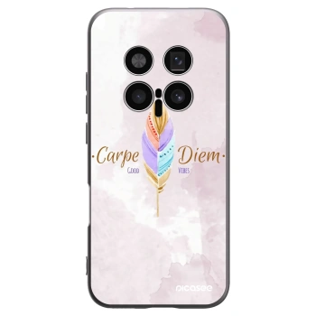Picasee silikonski črni ovitek za Honor Magic8 Pro 5G - Carpe Diem