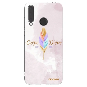 Picasee silikonski prozorni ovitek za Honor 20 Lite - Carpe Diem