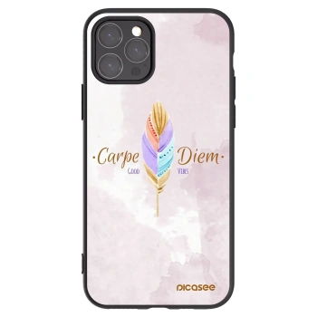 Picasee silikonski črni ovitek za Apple iPhone 11 Pro - Carpe Diem