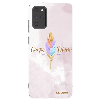 Picasee silikonski prozorni ovitek za Samsung Galaxy S20+ G985F - Carpe Diem