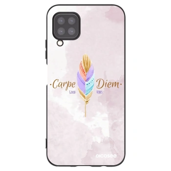 Picasee silikonski črni ovitek za Huawei P40 Lite - Carpe Diem