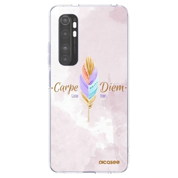 Picasee silikonski prozorni ovitek za Xiaomi Mi Note 10 Lite - Carpe Diem