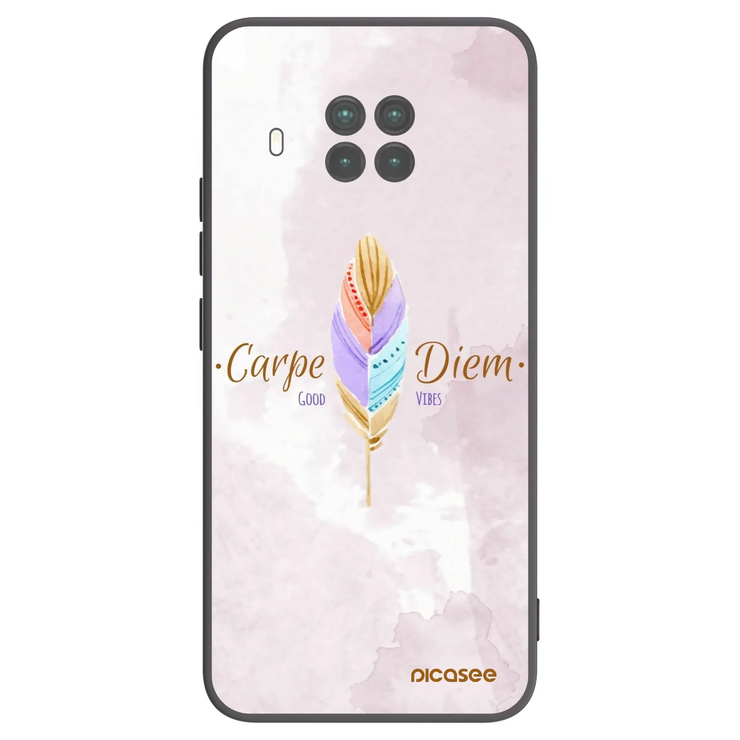 Picasee silikonski črni ovitek za Xiaomi Mi 10T Lite - Carpe Diem