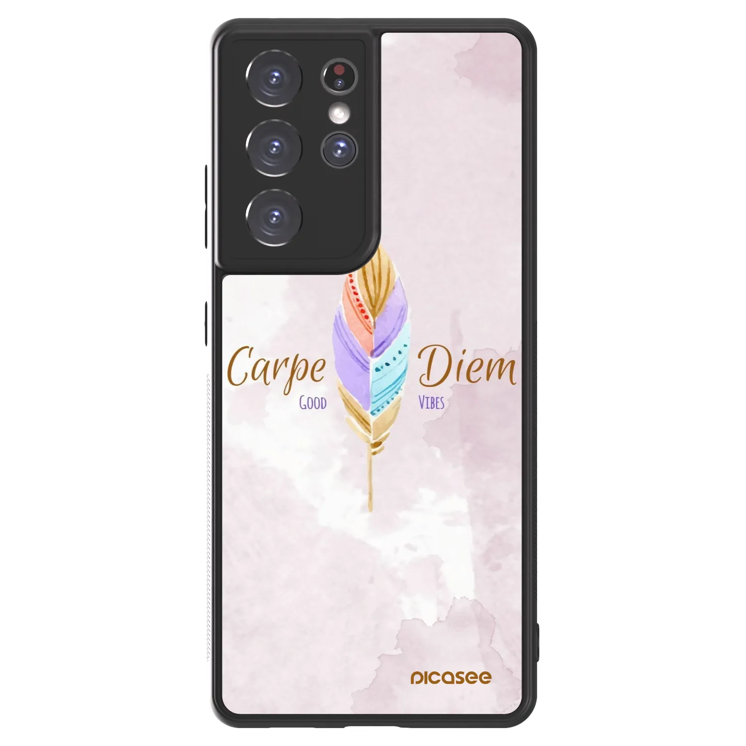 Picasee ULTIMATE CASE za Samsung Galaxy S21 Ultra 5G G998B - Carpe Diem