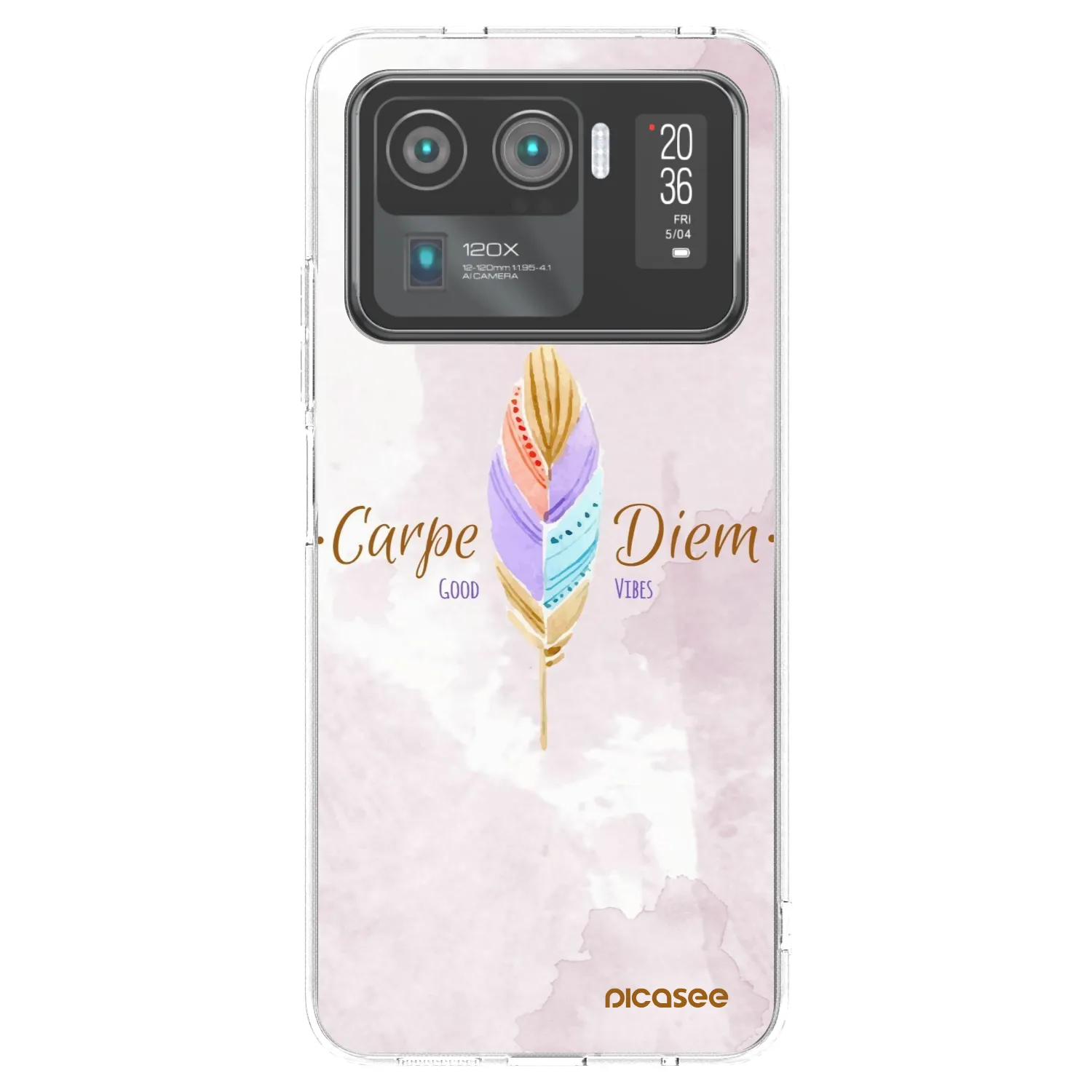 Picasee silikonski prozorni ovitek za Xiaomi Mi 11 Ultra - Carpe Diem