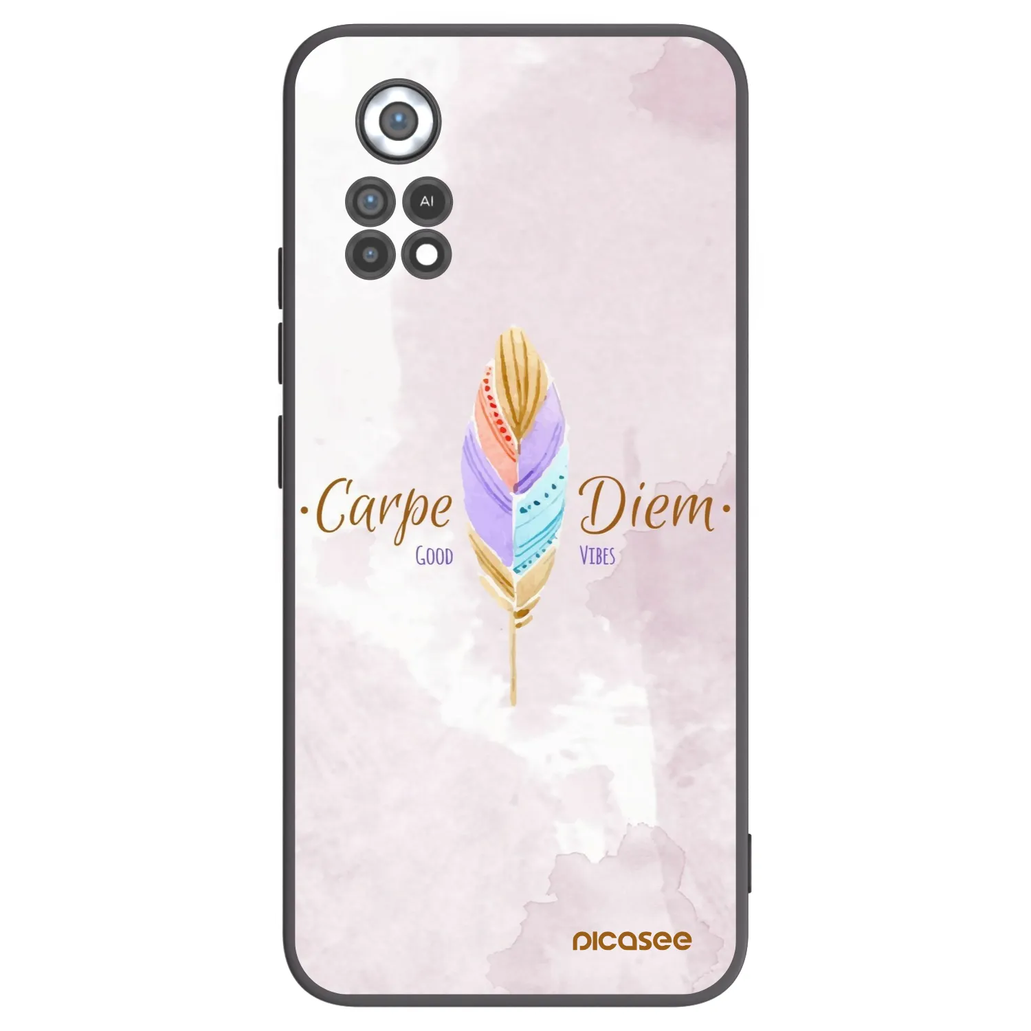Picasee silikonski črni ovitek za Xiaomi Poco X4 Pro 5G - Carpe Diem