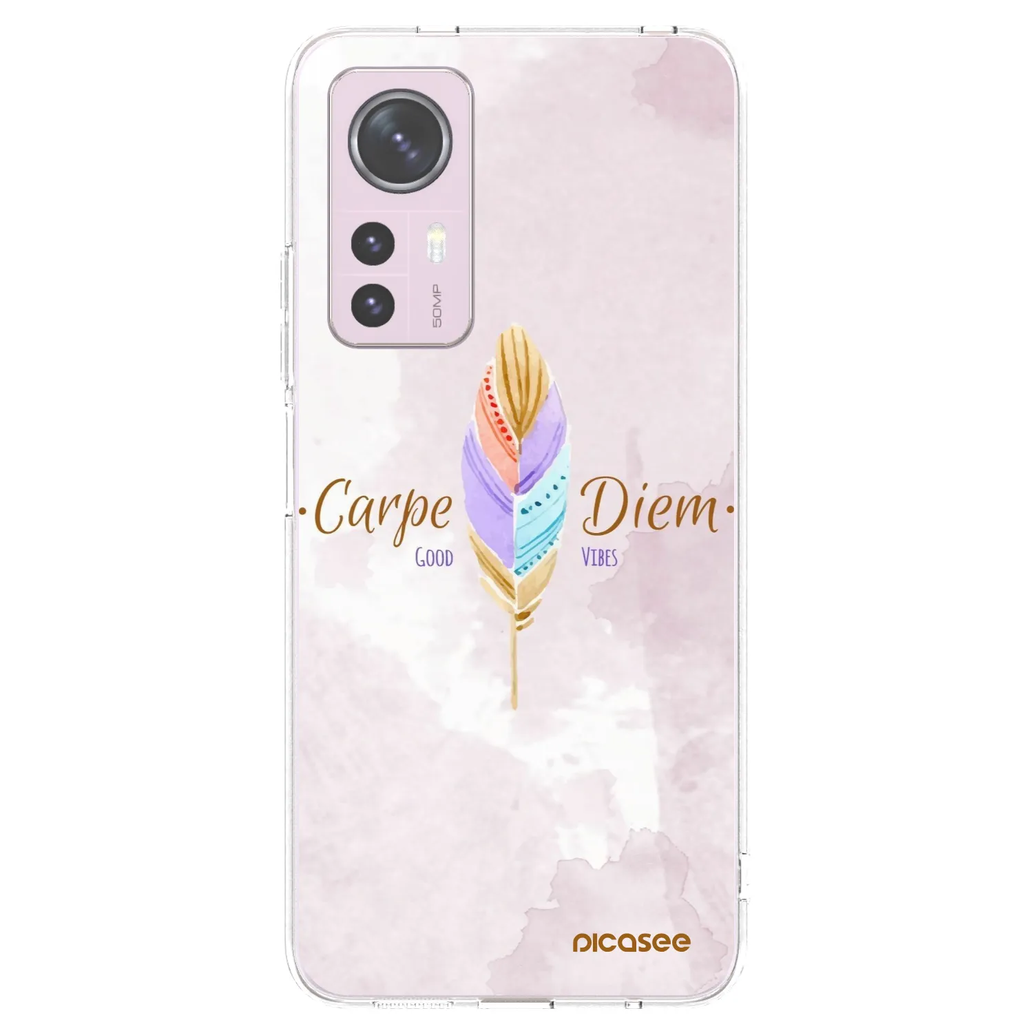 Picasee silikonski prozorni ovitek za Xiaomi 12 - Carpe Diem