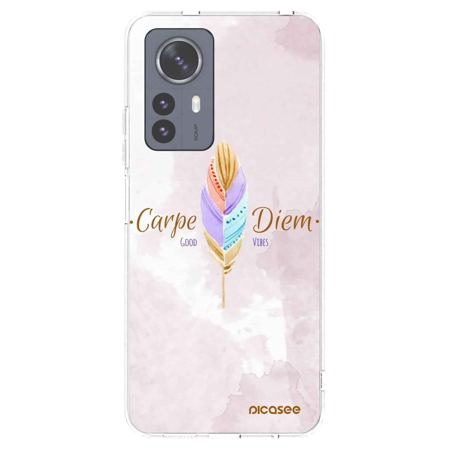 Picasee silikonski prozorni ovitek za Xiaomi 12 Pro - Carpe Diem