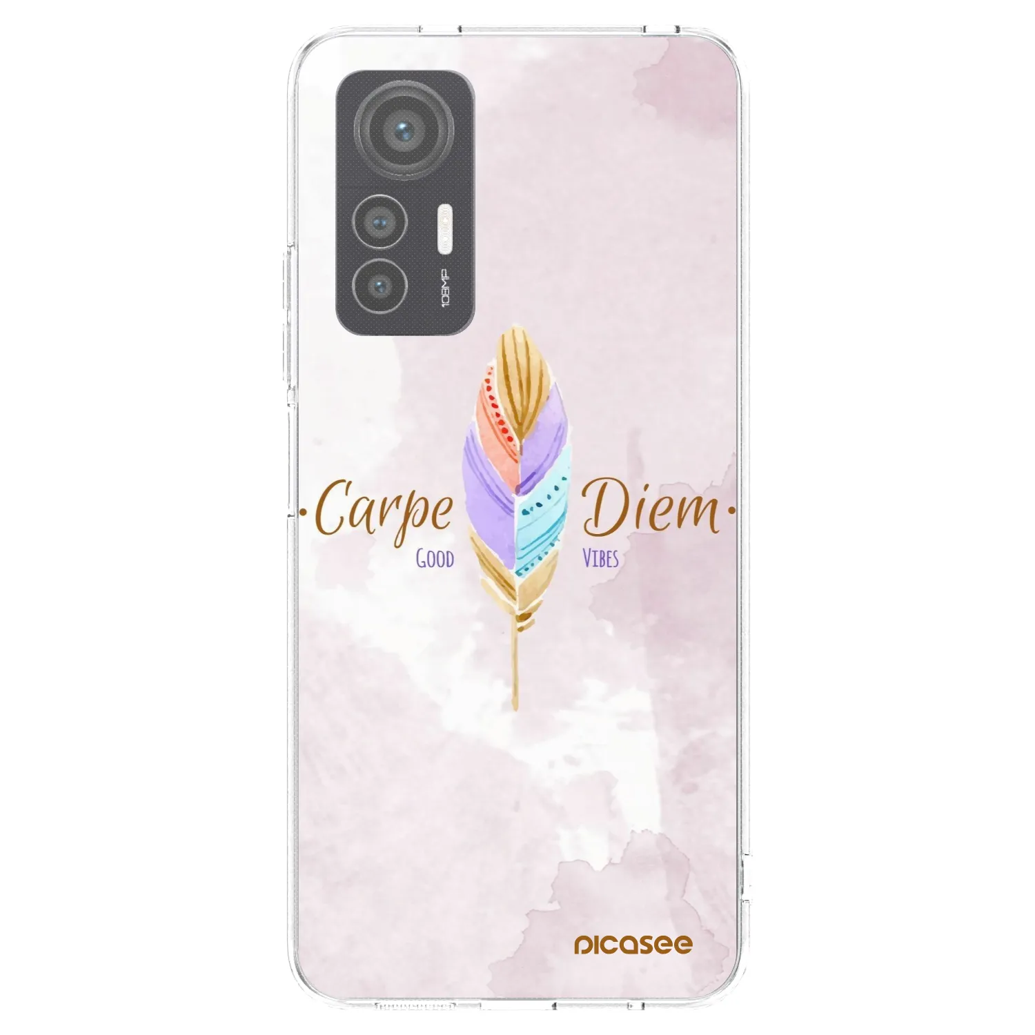 Picasee silikonski prozorni ovitek za Xiaomi 12 Lite - Carpe Diem