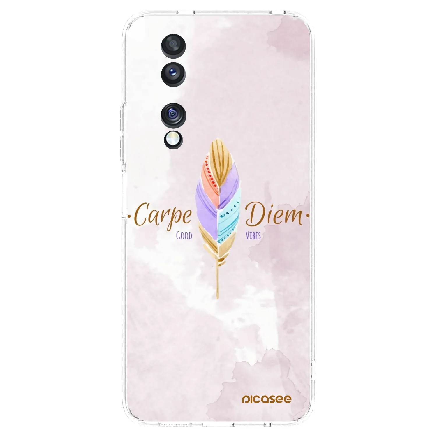 Picasee silikonski prozorni ovitek za Honor 70 - Carpe Diem